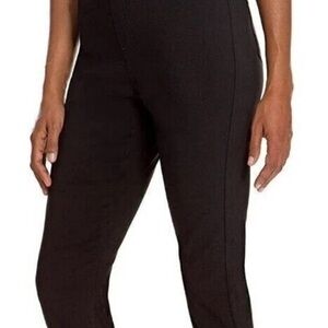 Women's Black Cropped Pants XL